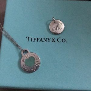Tiffany necklace and charm